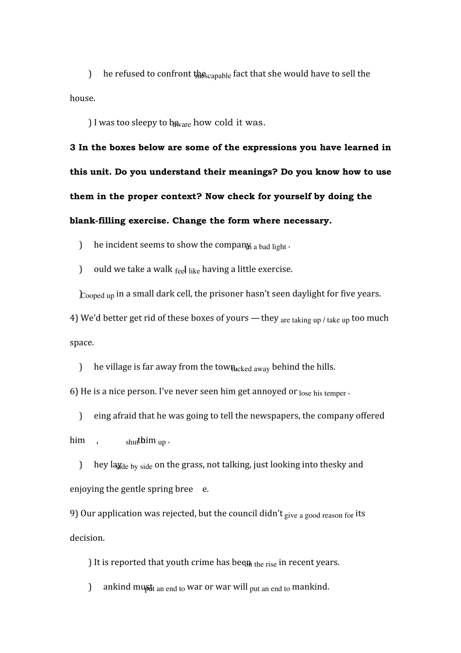 新世纪大学英语综合教程1课后答案第二版秦秀白Unit6CivilityandGo_第2页