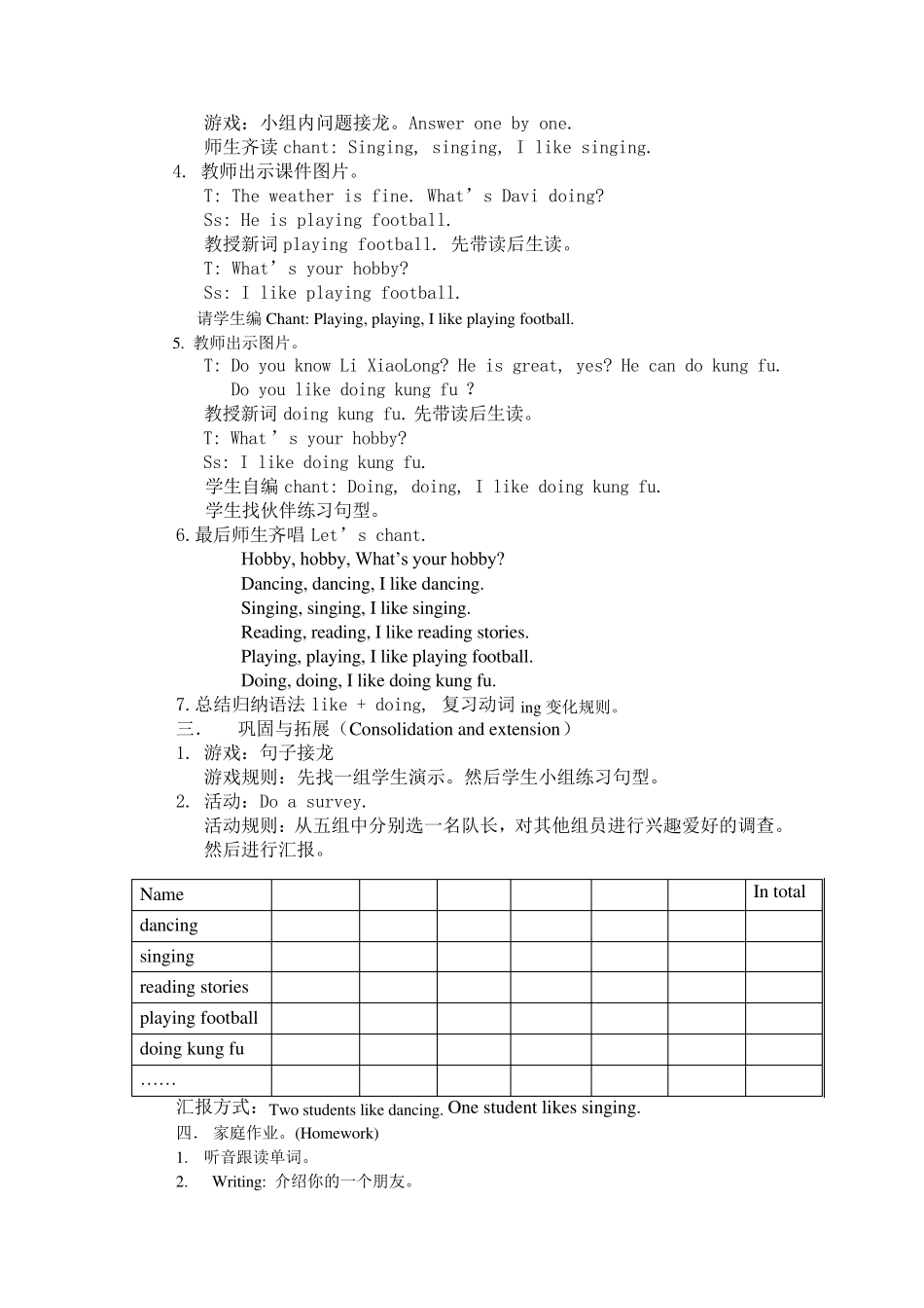 新人教版PEP六年级上册Unit4Ihaveapenpal教案及说课_第2页