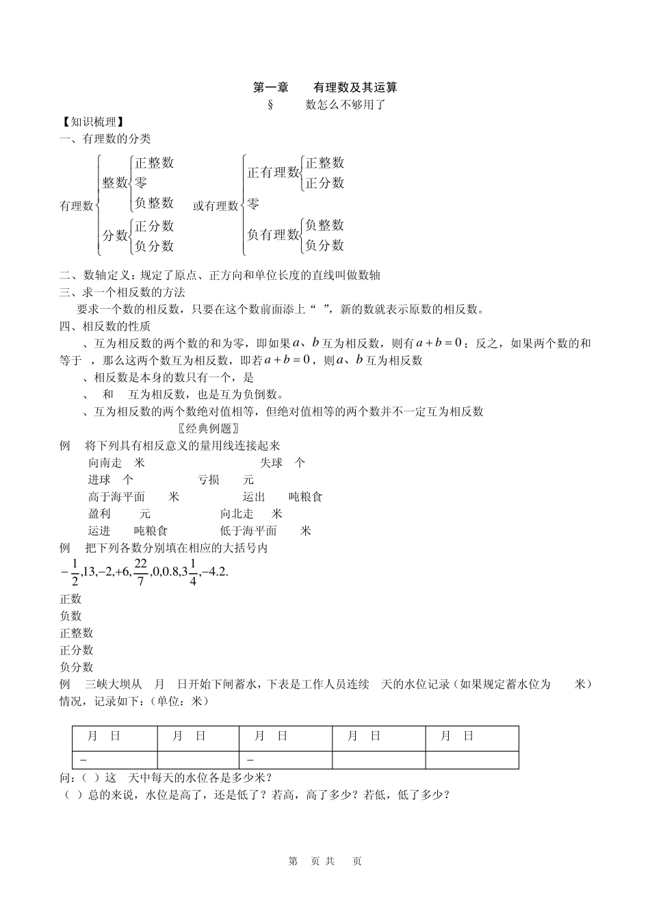 新初一数学预科班讲义_第1页