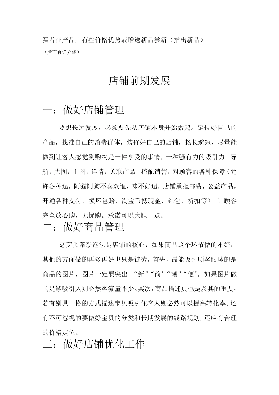 新品牌新天猫旗舰店运营计划_第3页