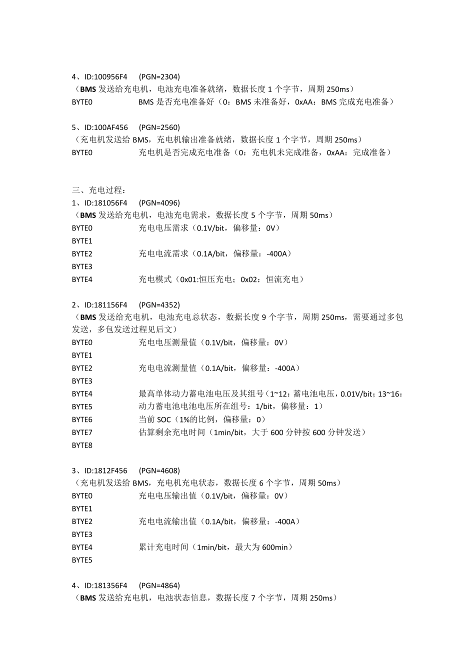 新国标电动汽车充电CAN报文协议解析_第3页