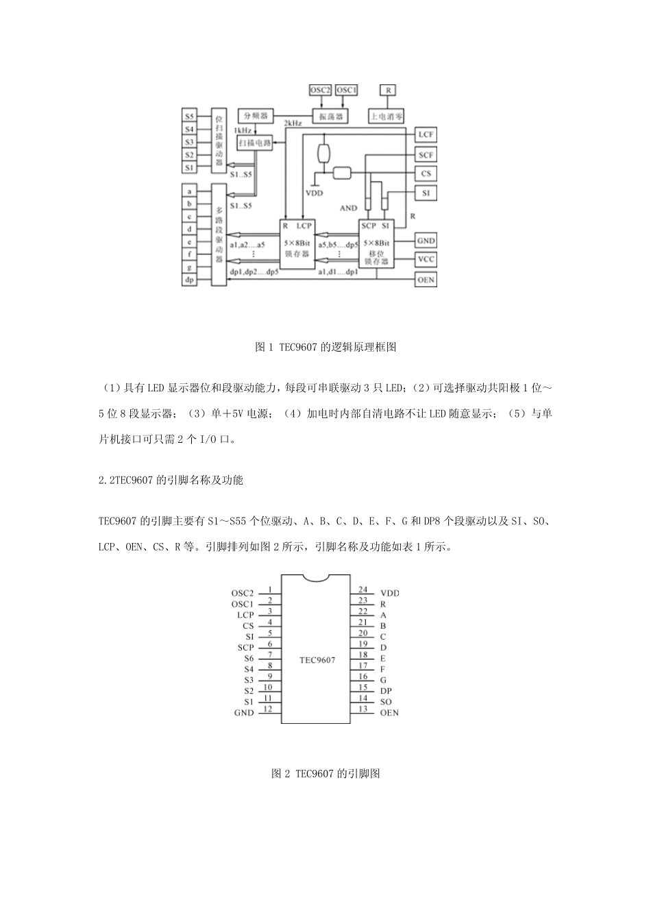 新型LED驱动器TEC9607及其应用_第2页