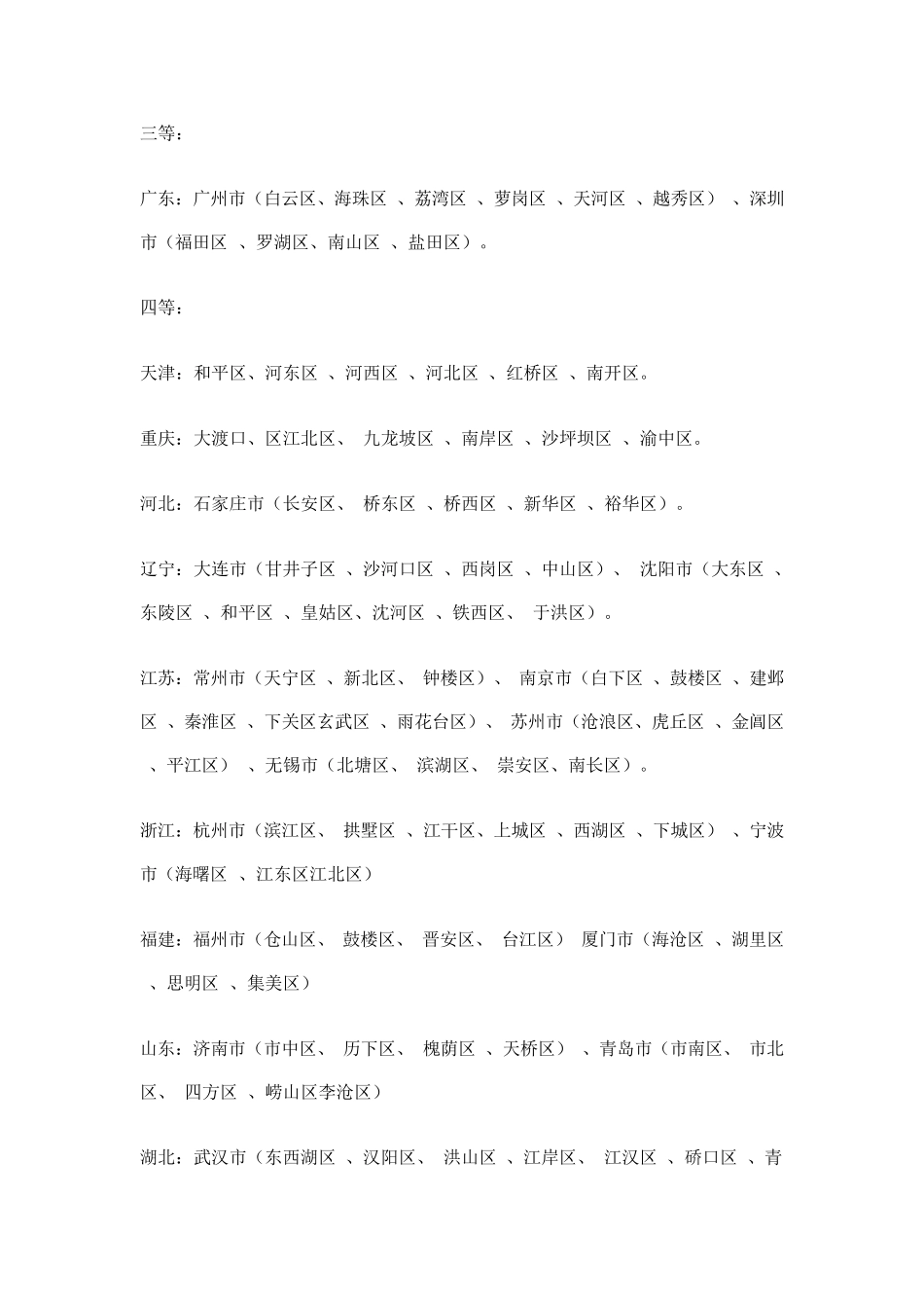 新增建设用地土地有偿使用费征收标准和等别_第2页