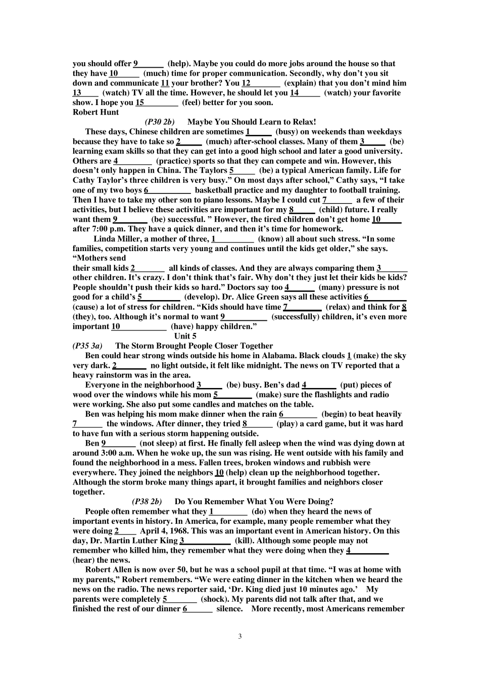 新新目标八年级英语(下)语法填空_第3页