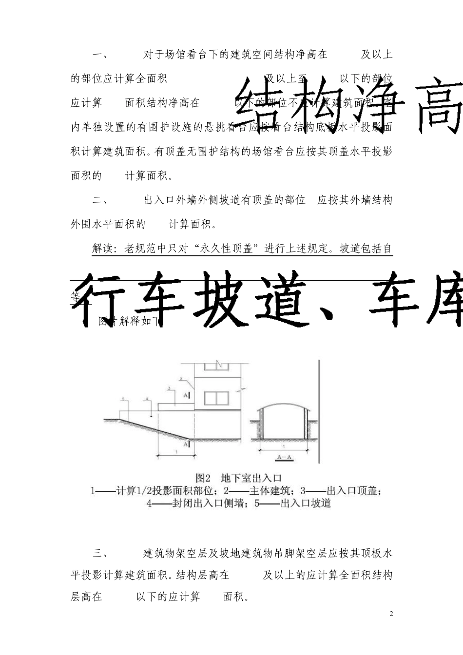 新旧建筑工程建筑面积计算规则区别(2013)_第2页