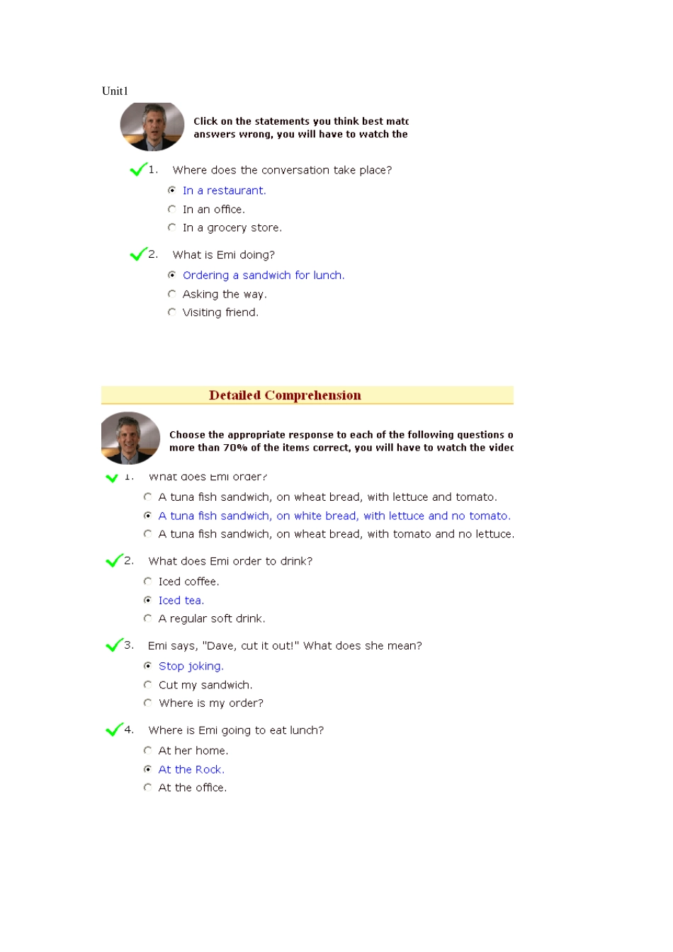 新时代交互英语视听说2答案unit1_第1页