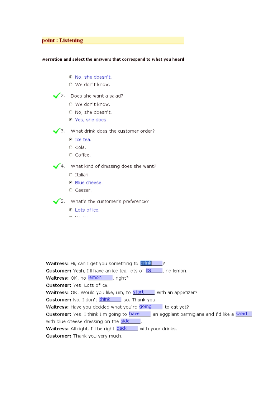 新时代交互英语视听说2答案unit1_第3页