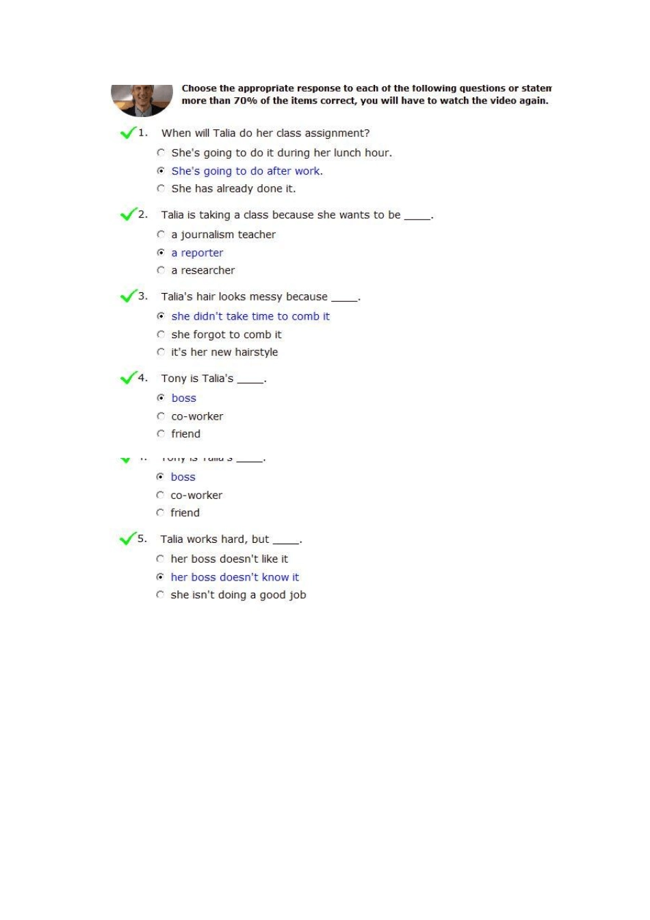 新时代交互英语视听说3答案(有分单元截图)非常_第2页