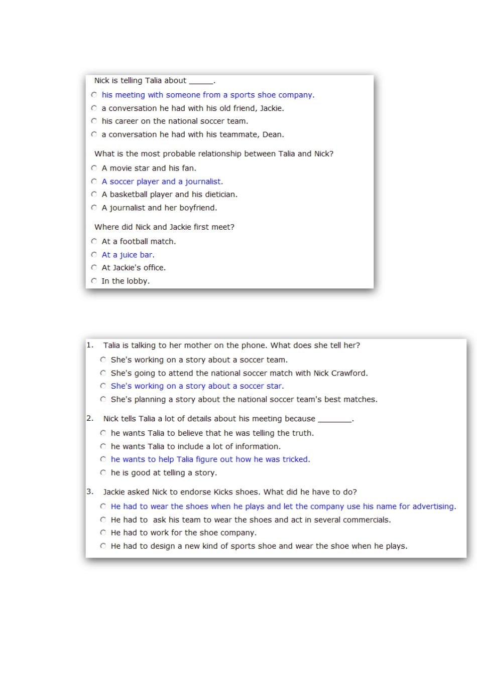 新时代交互英语视听说4答案截图版_第2页