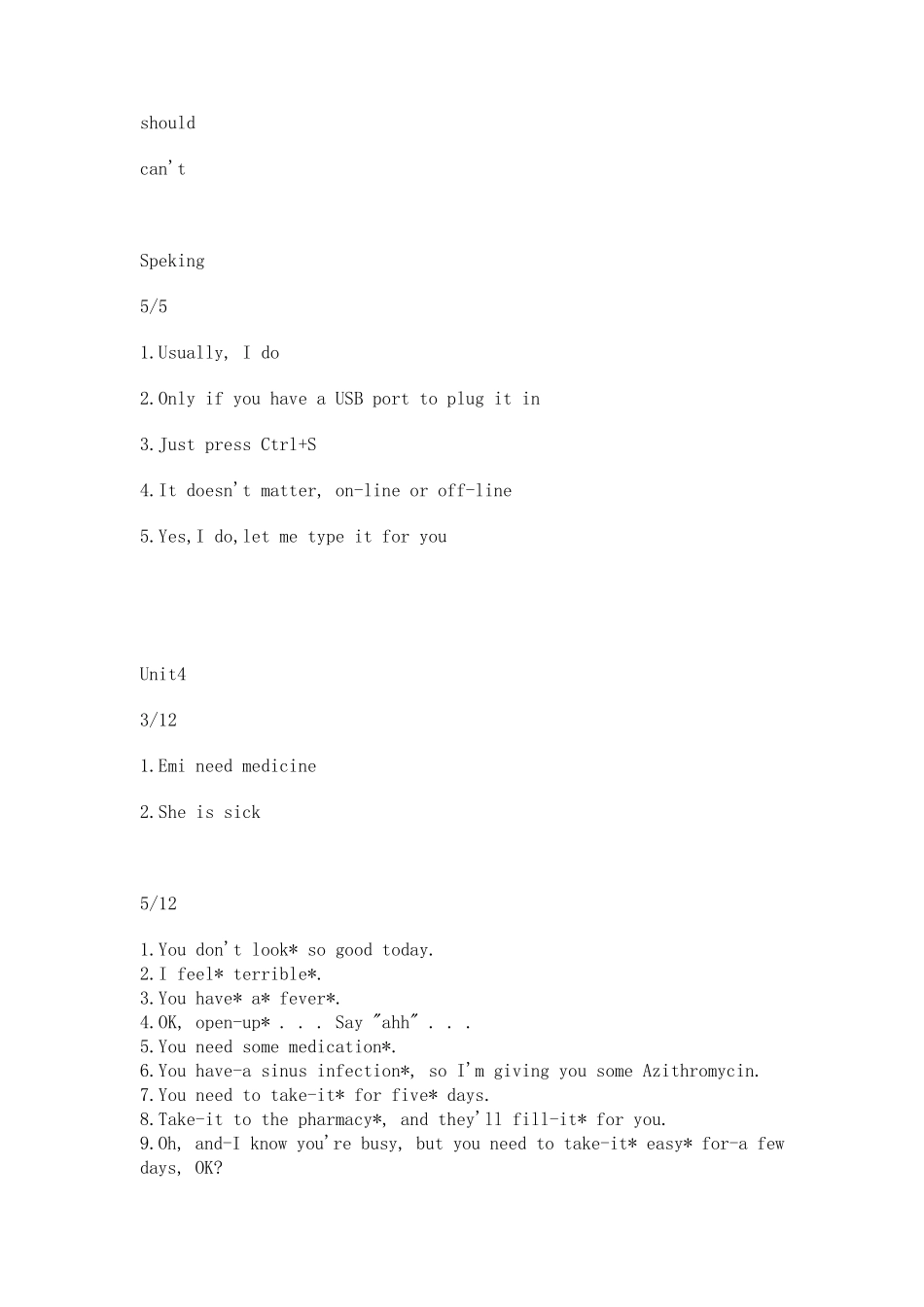 新时代交互英语视听说level2答案(亲测完全正确,非截图版)_第3页