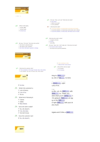 新时代交互英语视听说第二册(13单元)答案