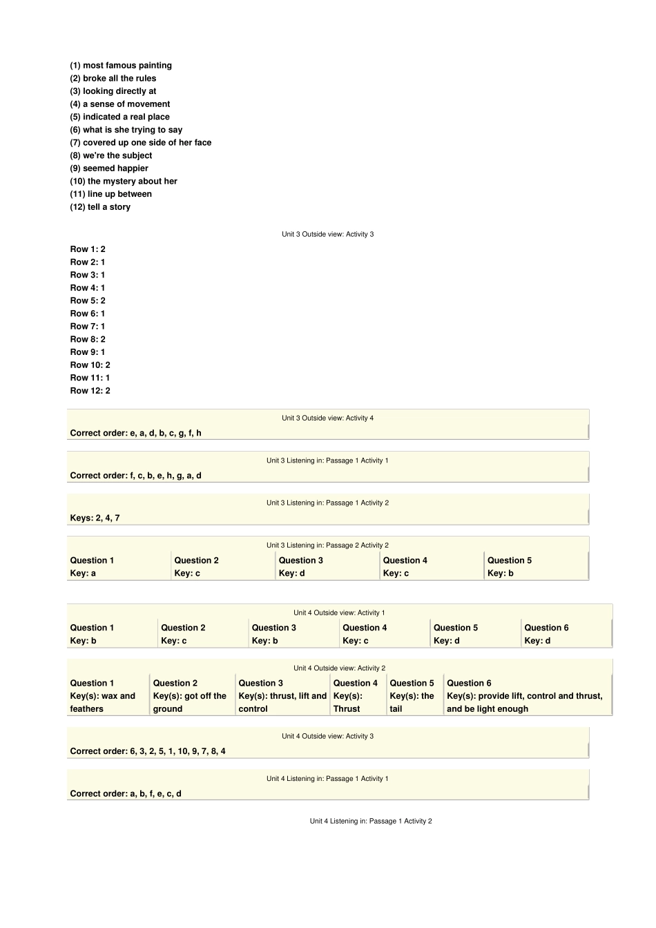新标准大学英语(第二版)视听说教程3答案_第3页