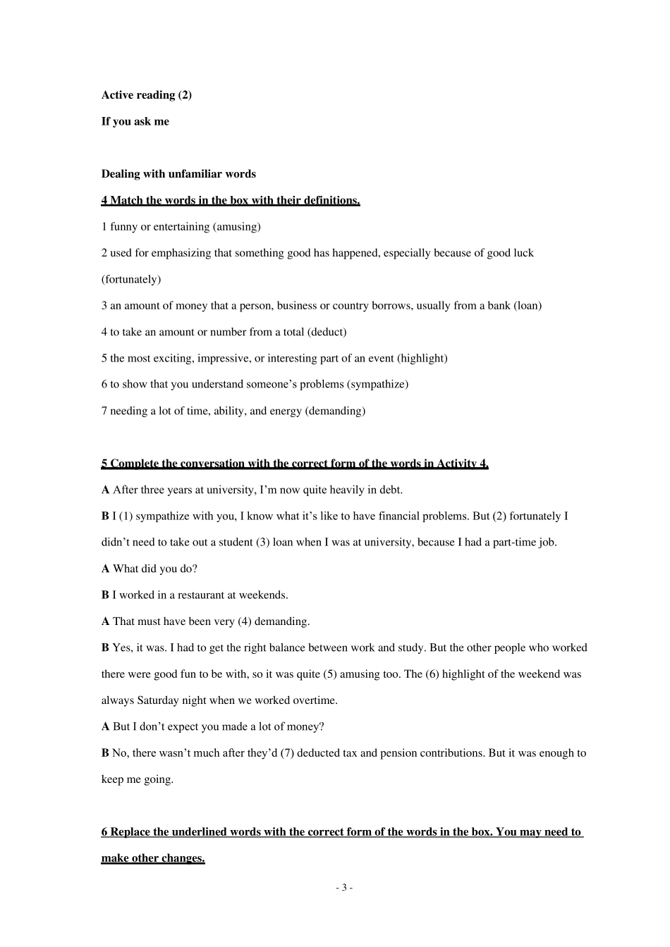 新标准大学英语综合教程4(unit16)课后答案及课文翻译_第3页
