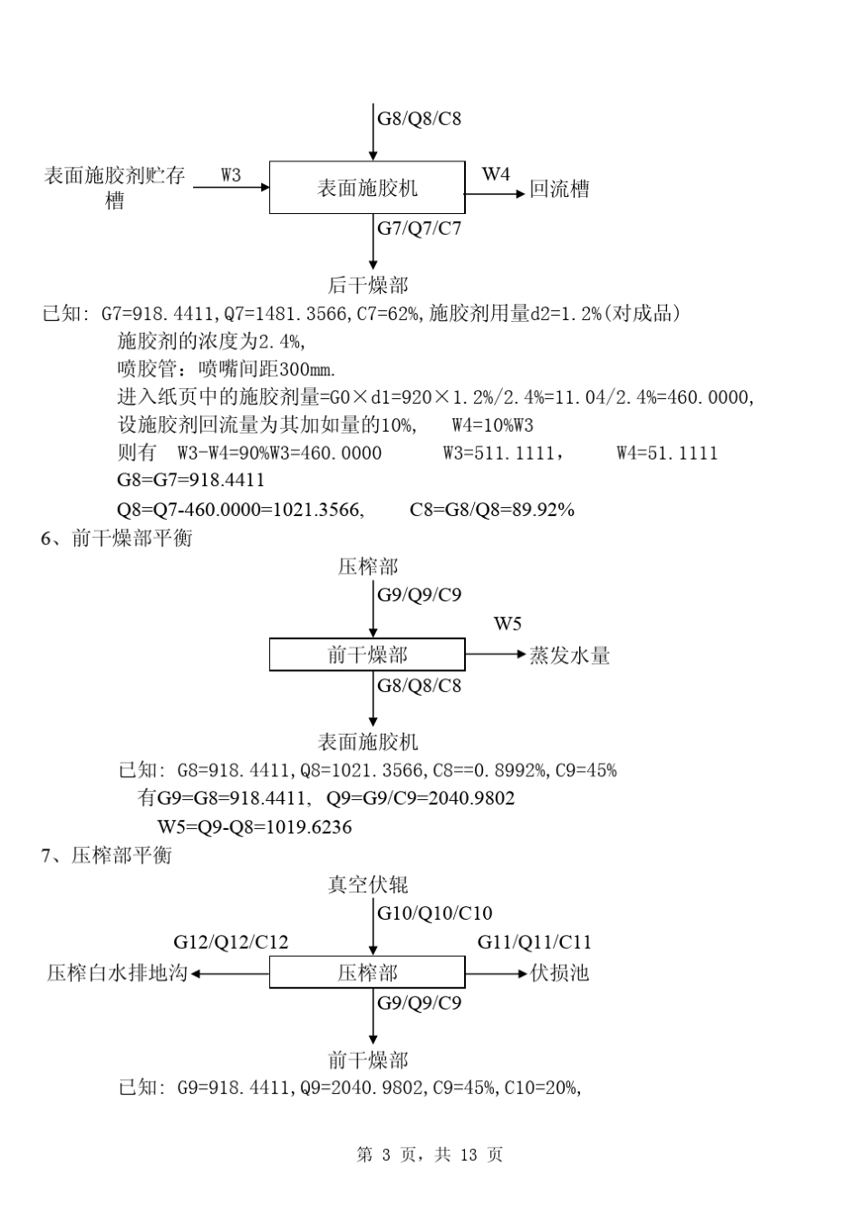 浆水平衡计算过程_第3页