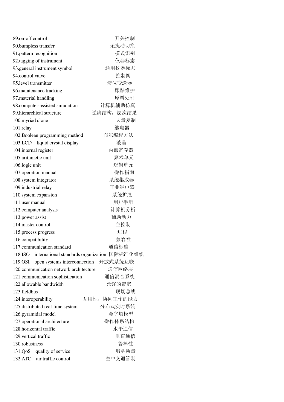 测控技术与仪器专业英语单词句子整理_第3页