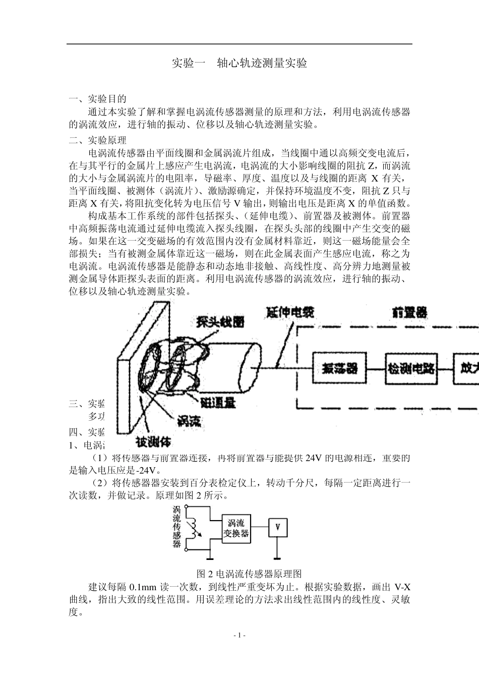 测控技术与仪器专业综合实验指导书_第1页