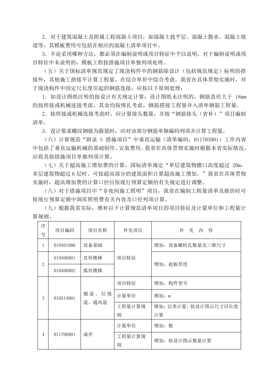 浙江省清单补充规范及定额综合解释全(2010版)_第2页