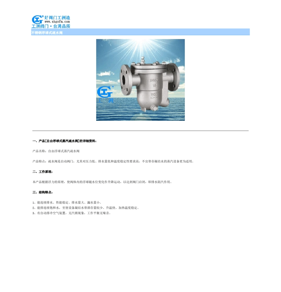 浮球式疏水阀_第2页