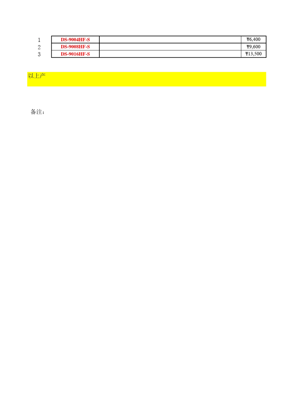 海康全线产品价格_第3页