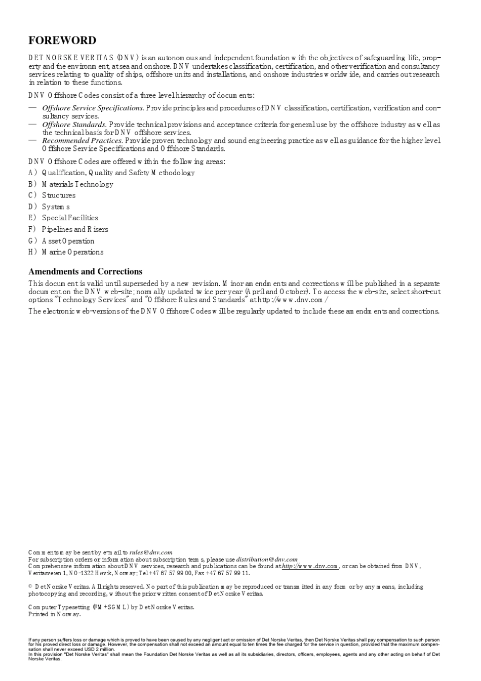 海洋工程规范+DNVOSC401+海洋工程结构制造与测试_第2页