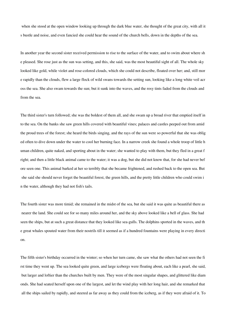 海的女儿英文全文daughterofthesea_第3页