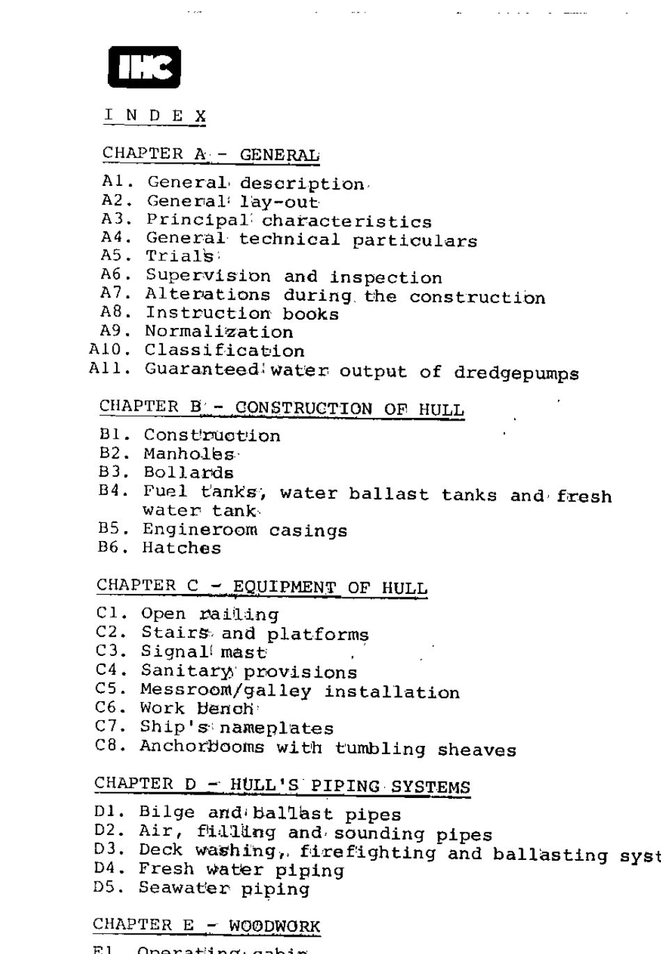 海狸4600挖泥船技术规格书(4601英文版)_第2页