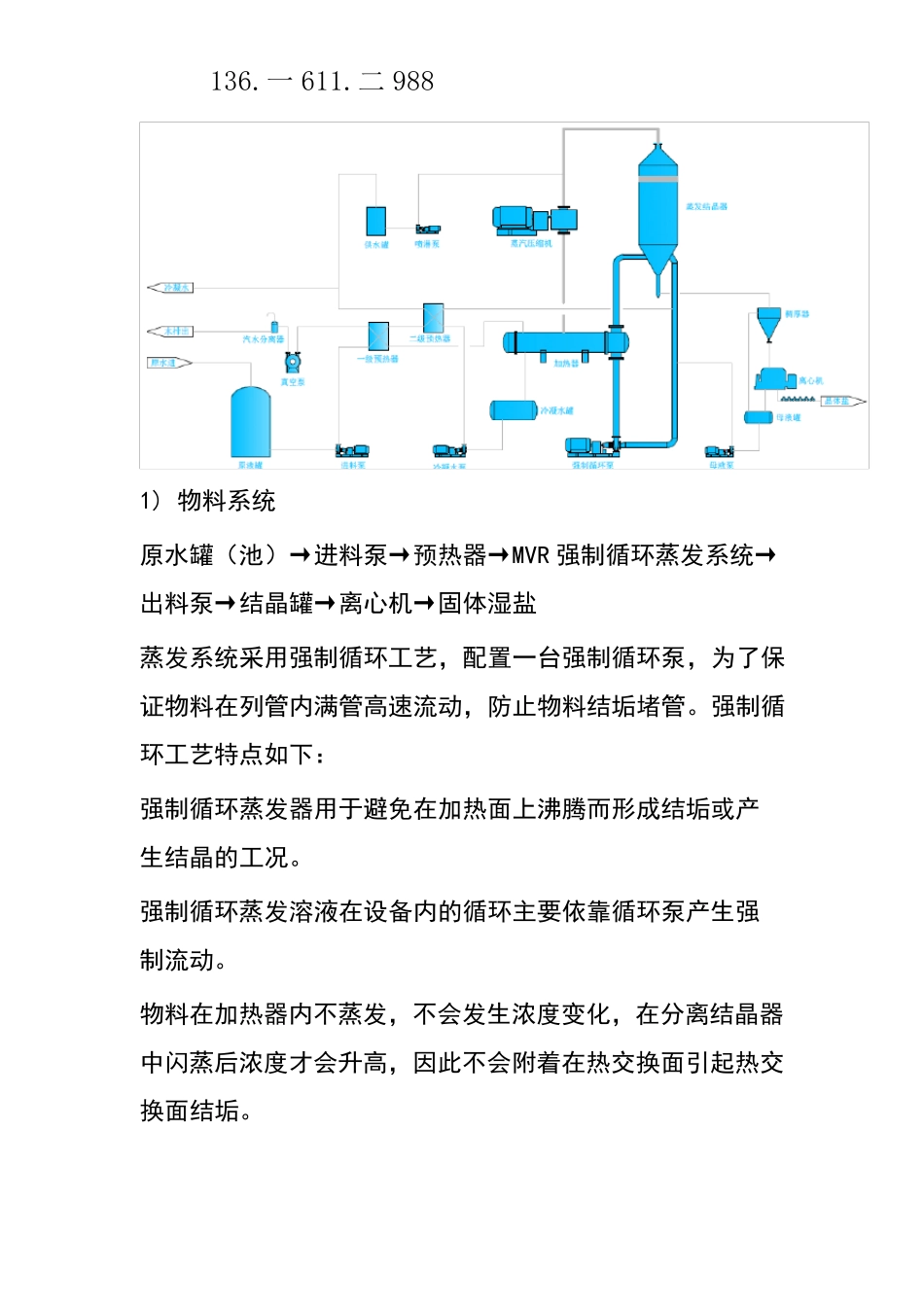 锂电废水MVR蒸发结晶系统,高盐废水强制循环蒸发器_第3页