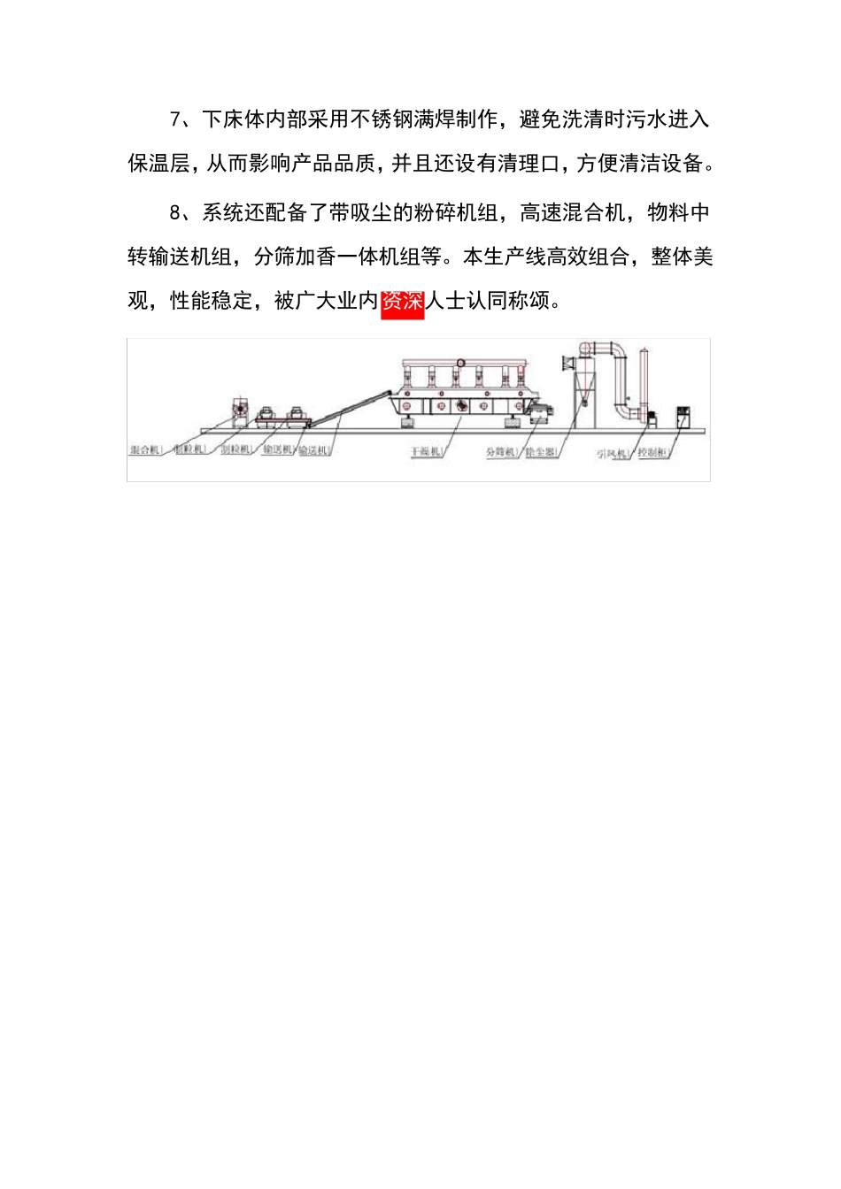 鸡精生产线-鸡精混合制粒振动流化床干燥机_第3页