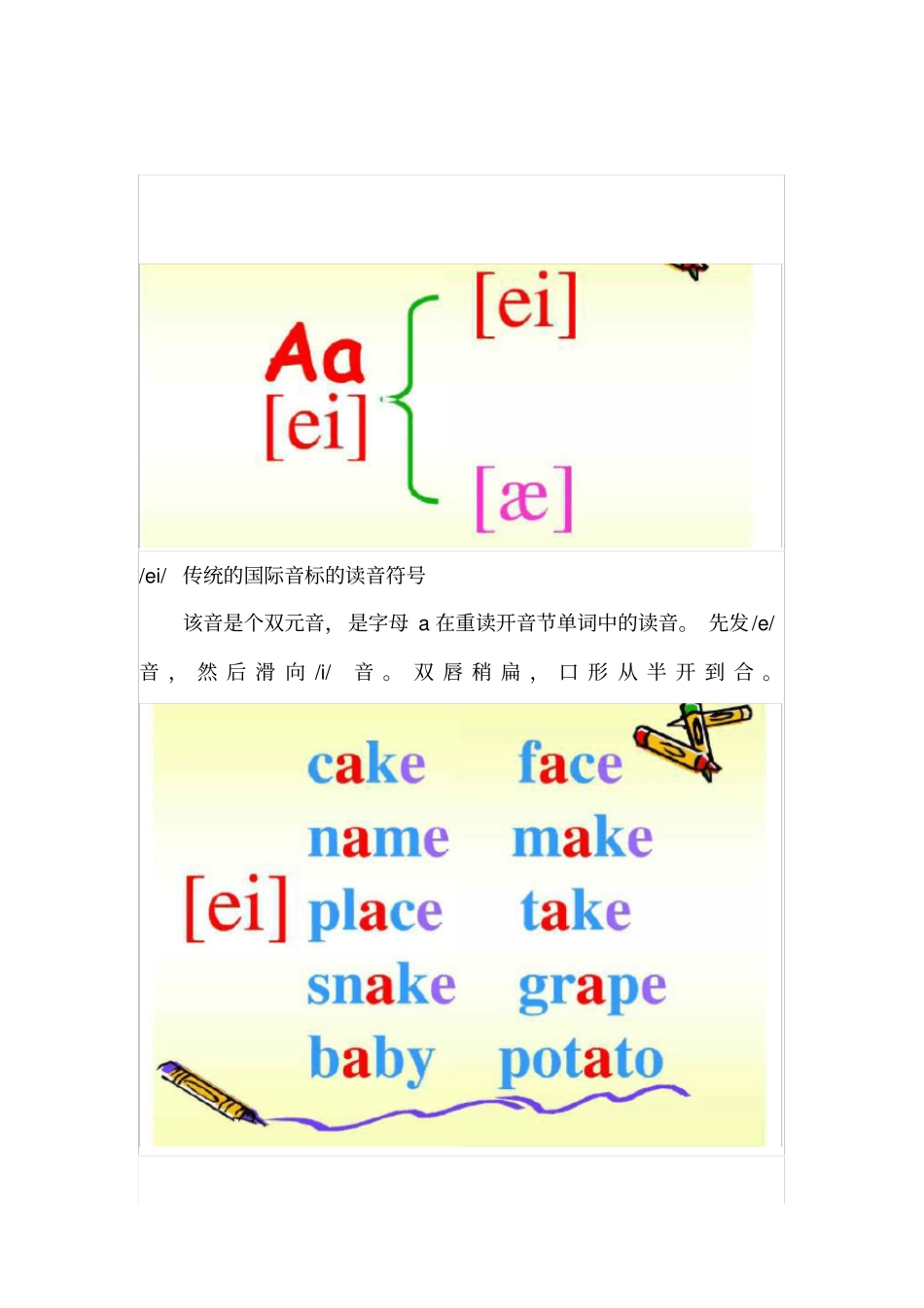 小学音标讲解及练习题_第2页