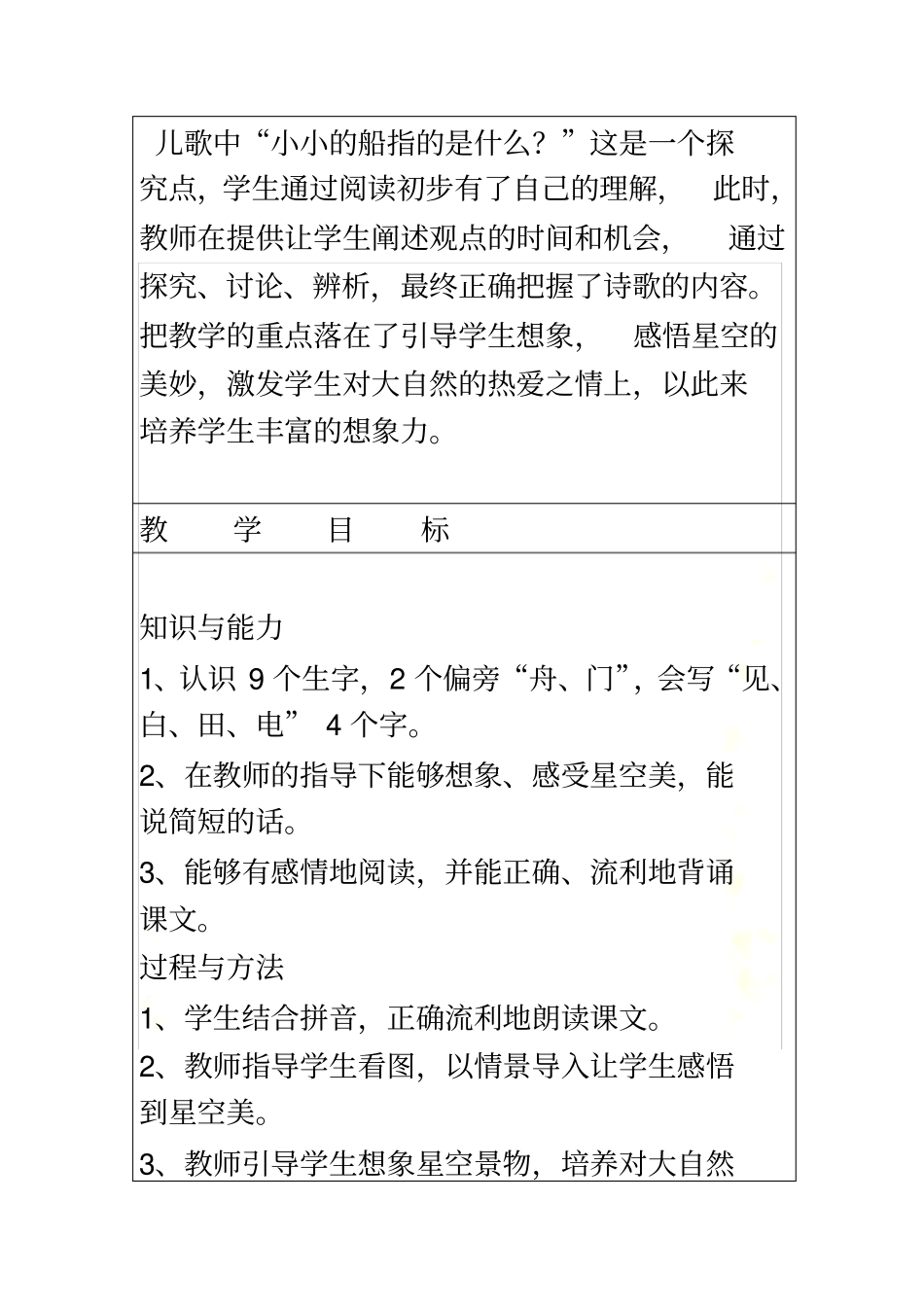 小小的船教学设计与反思_第3页