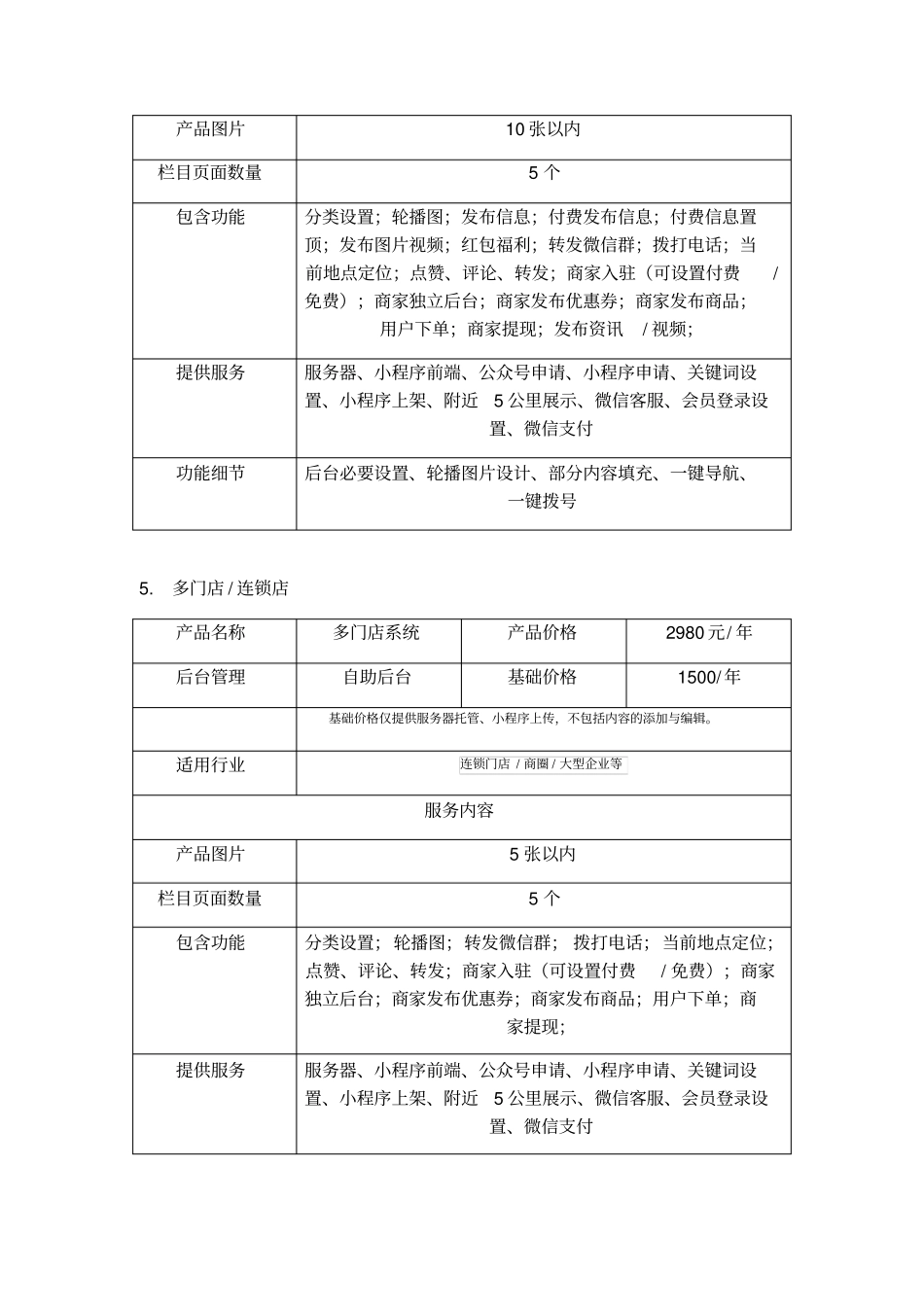 小程序报价单_第3页