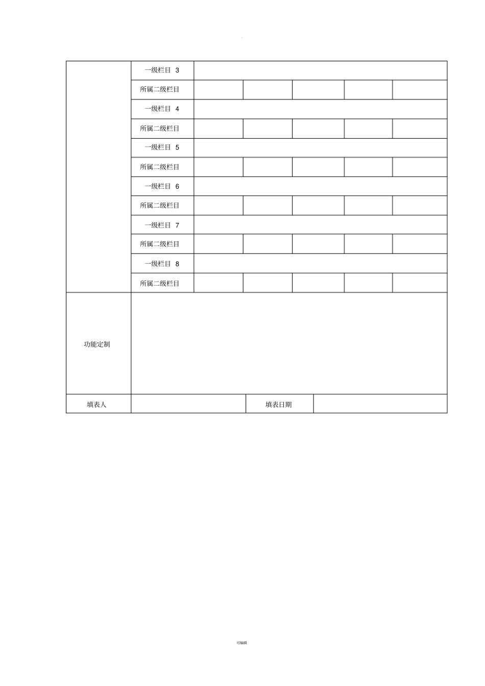 小程序建设需求表_第2页