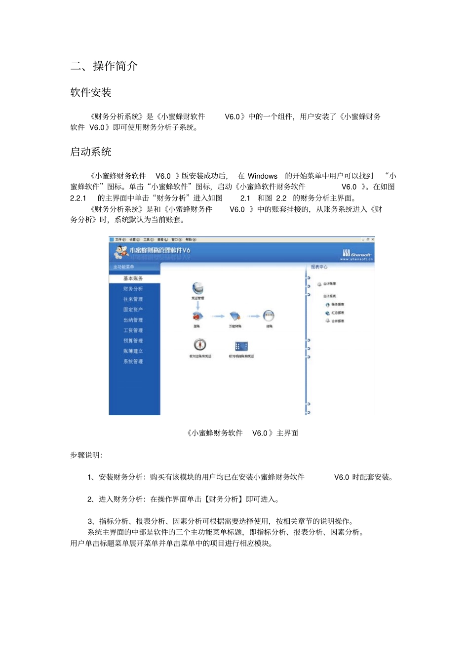 小蜜蜂财务分析用户手册_第2页
