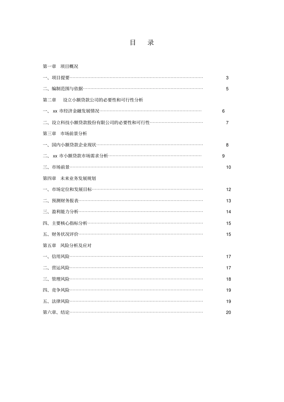 小额贷款公司可行性分析_第2页