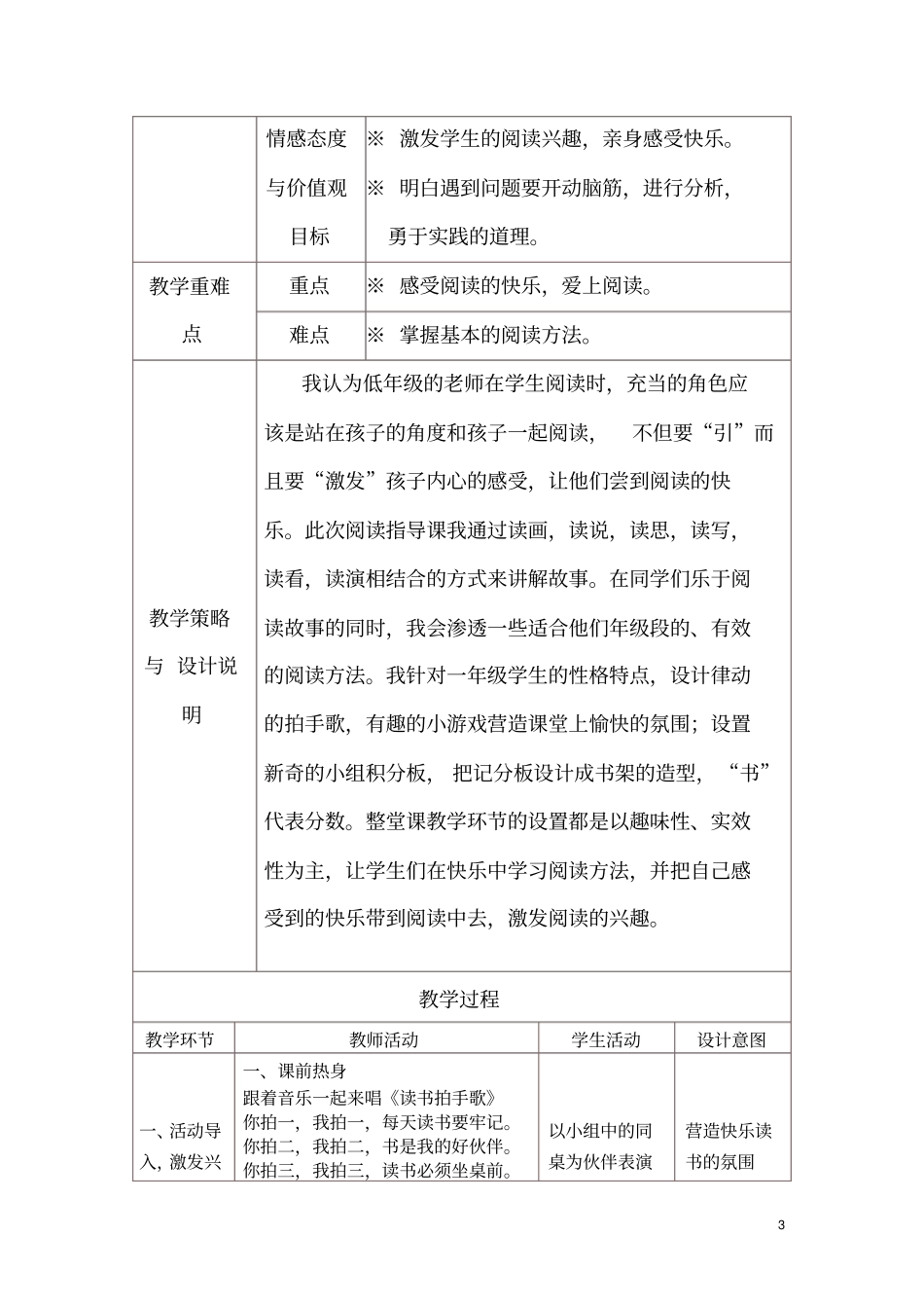 小马过河阅读指导课教学设计_第3页