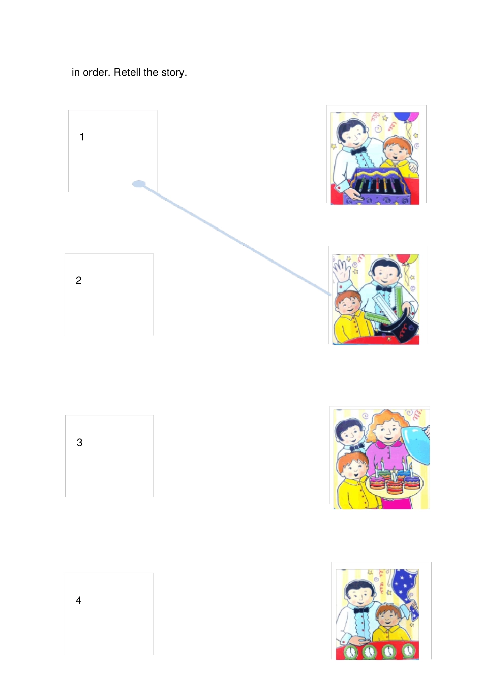少儿英语入学测试题_第3页