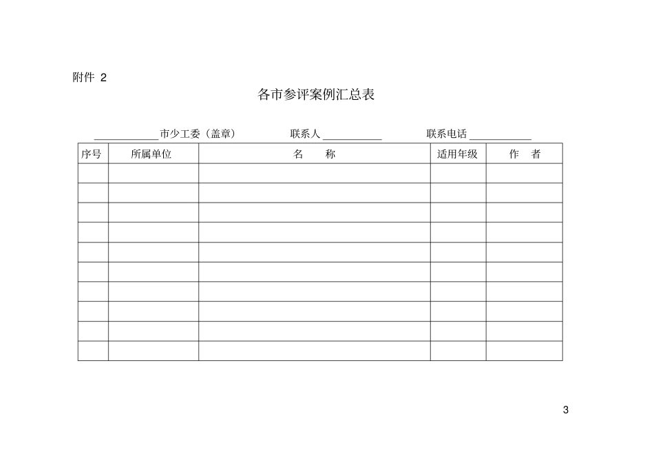 少先队活动课优秀活动案例案例格式范文_第3页