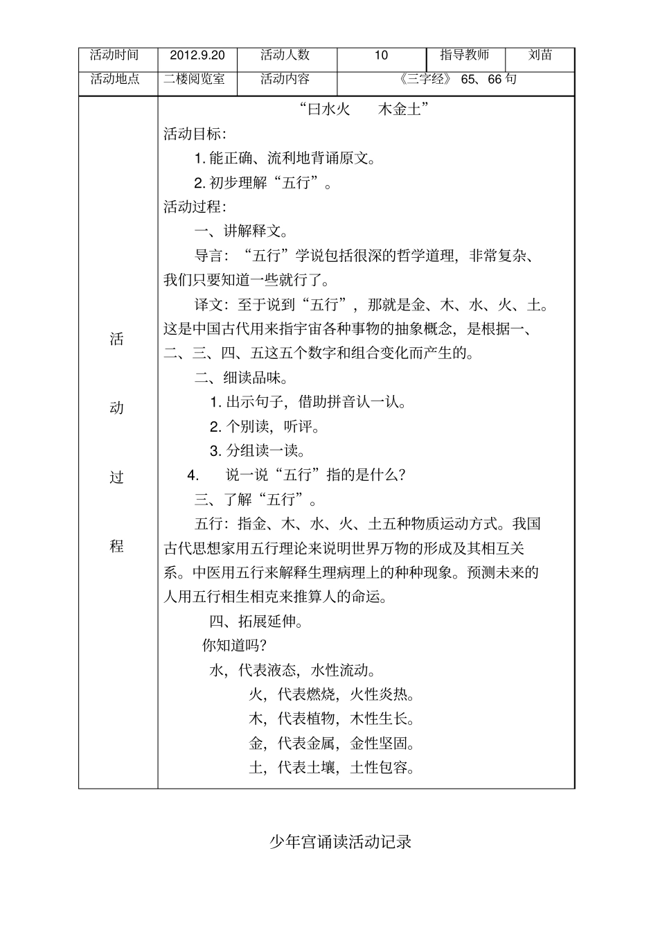 少年宫诵读活动记录_第3页