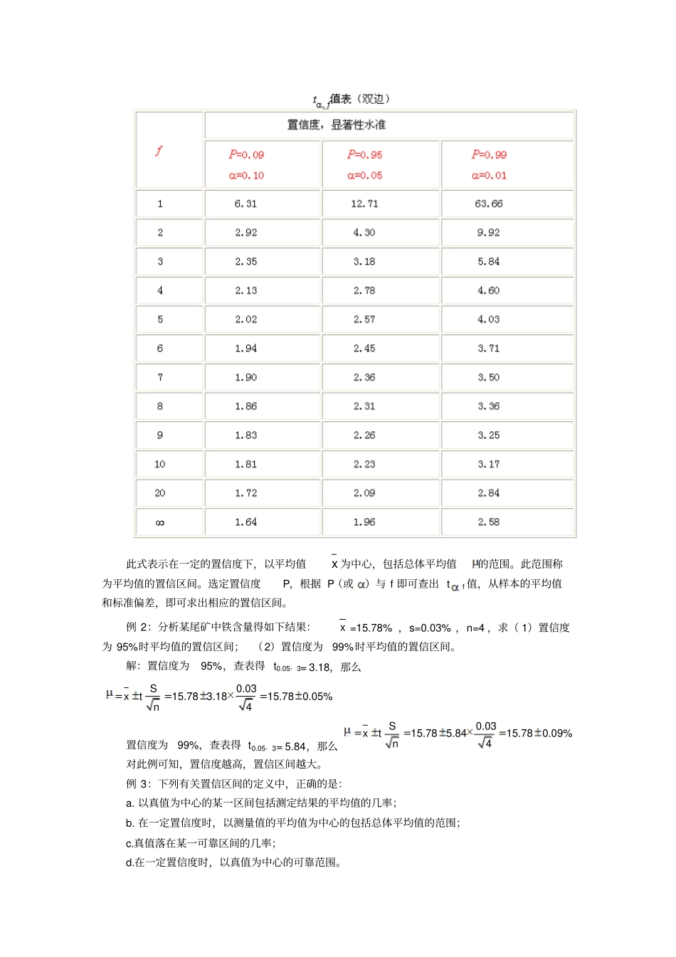 少量数据的统计处理_第2页