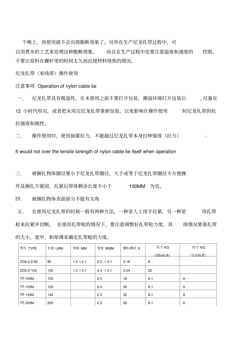 尼龙扎带标准_第2页