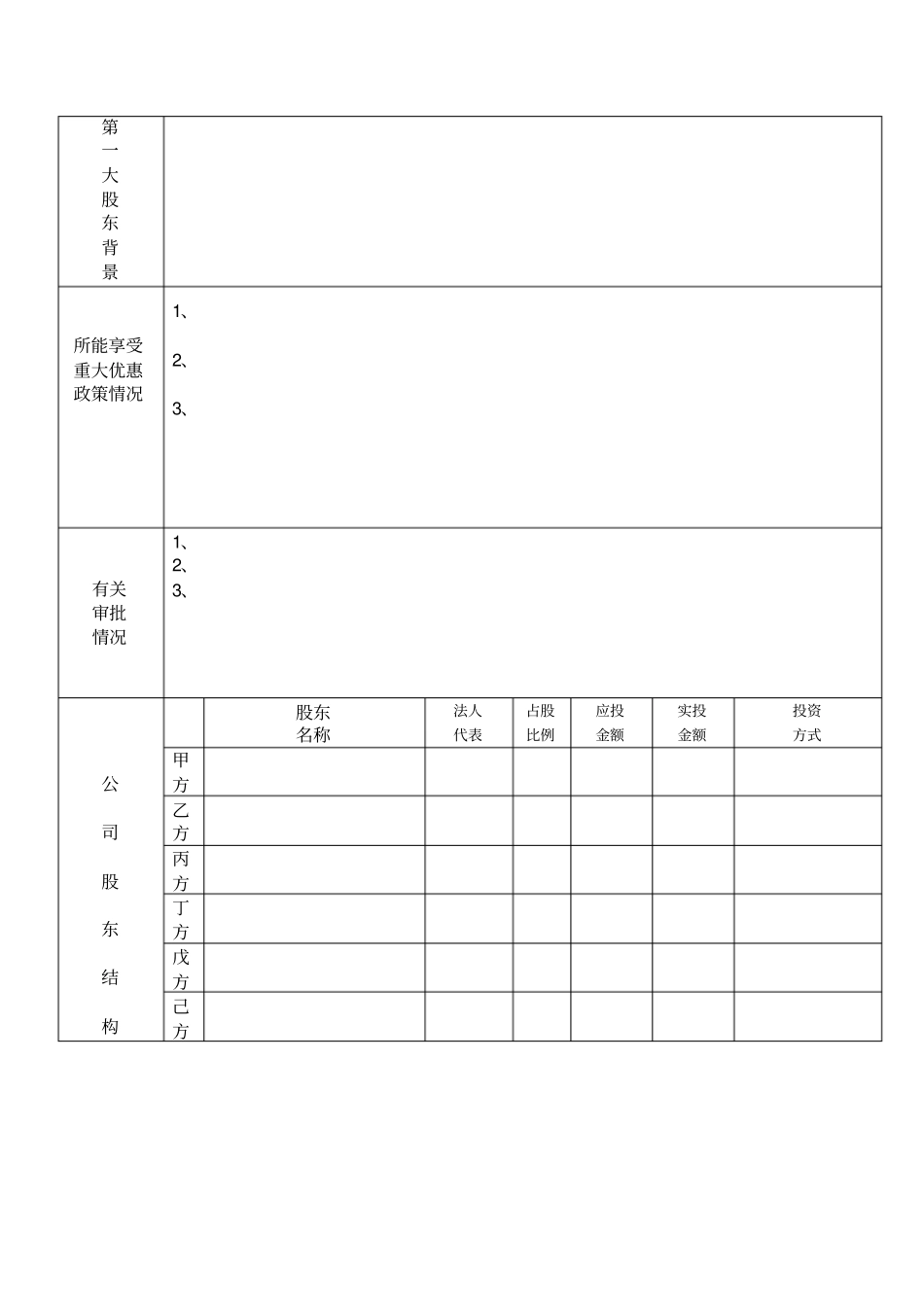 尽职调查表格_第2页
