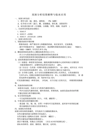 尿检结果解释副本