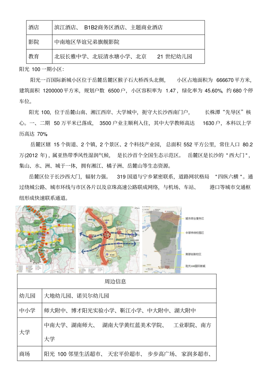 居住区调研报告_第3页