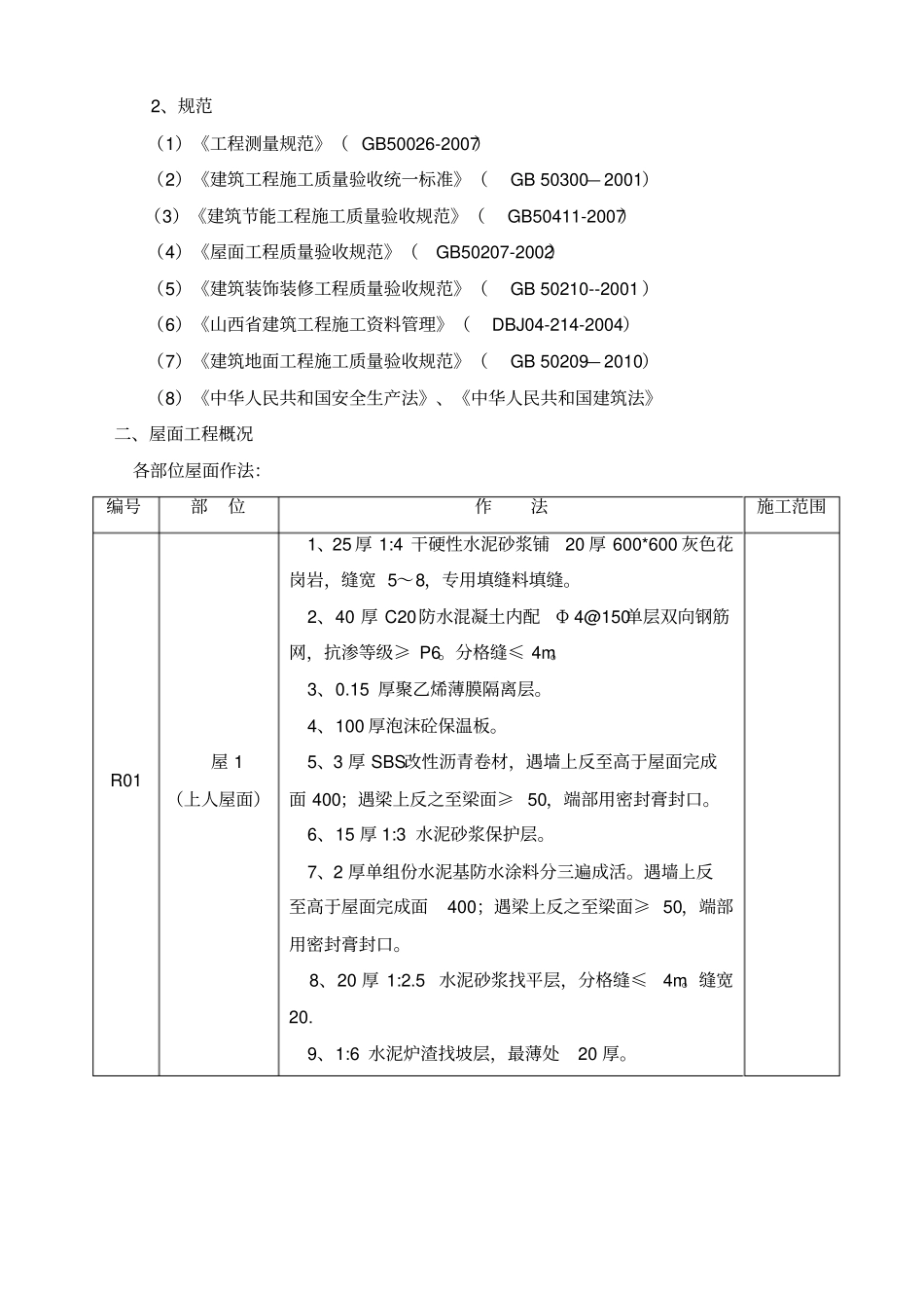 屋面工程施工方案43801_第2页