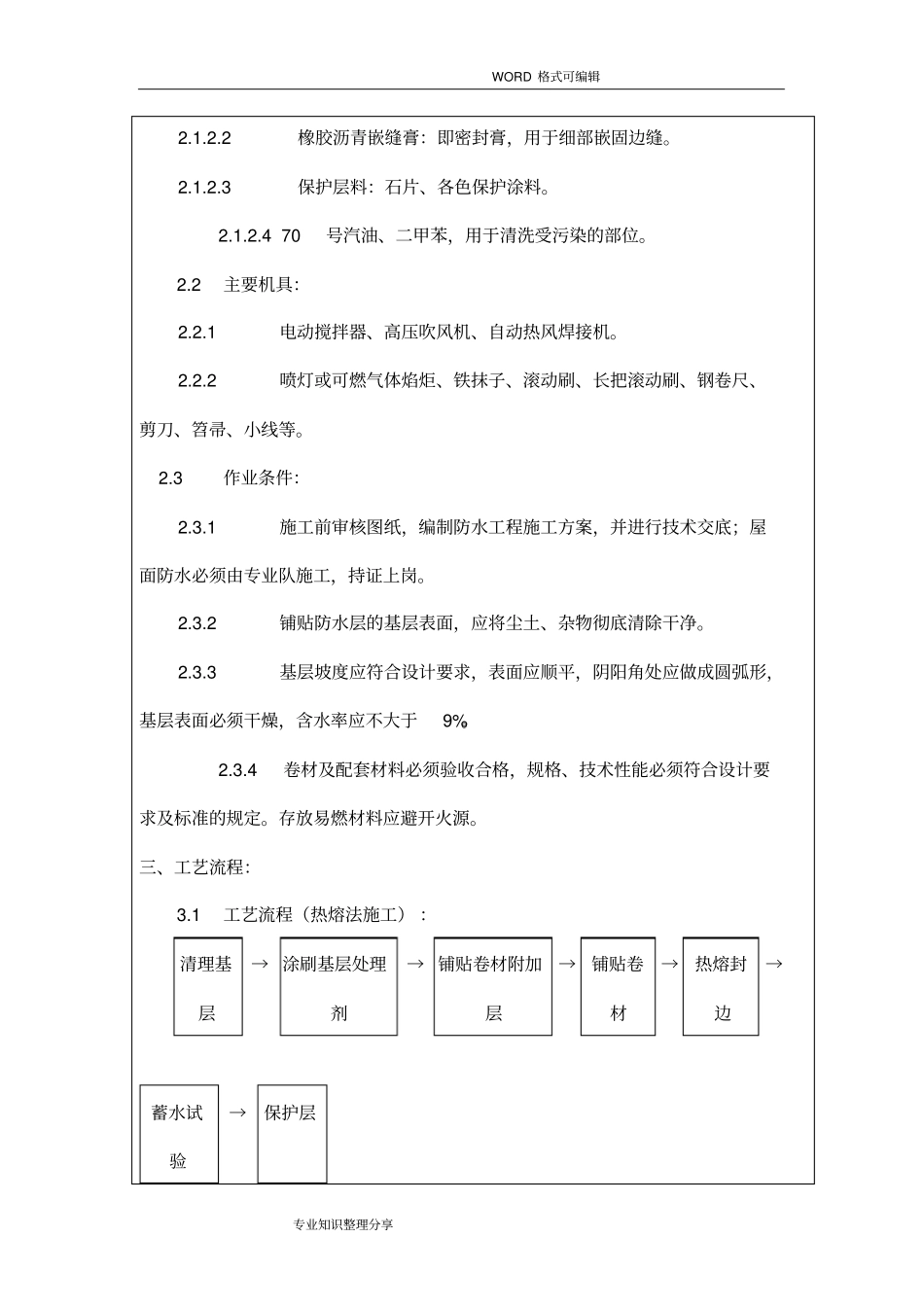 屋面防水技术交底大全_第2页
