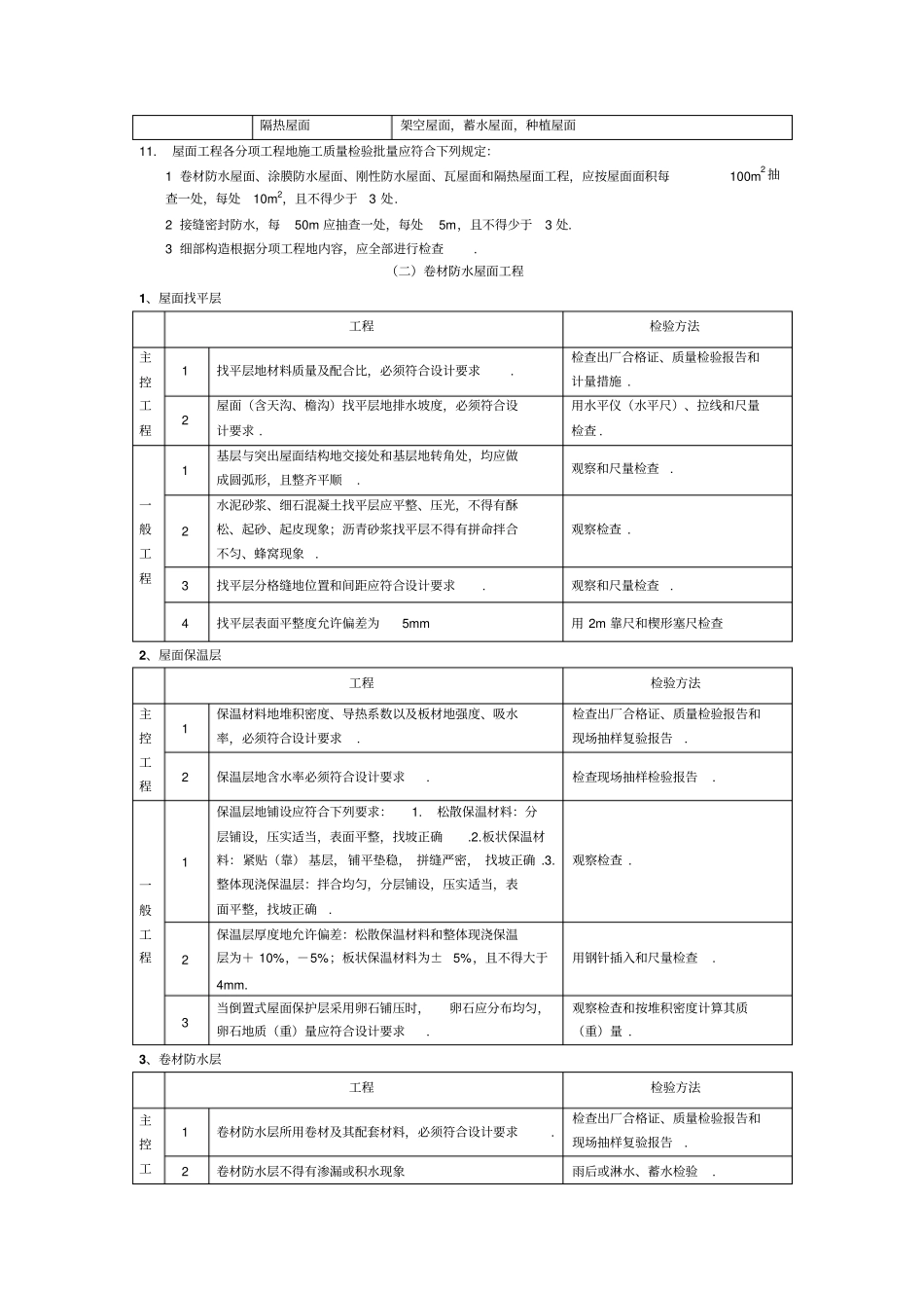 屋面防水监理细则整理_第2页