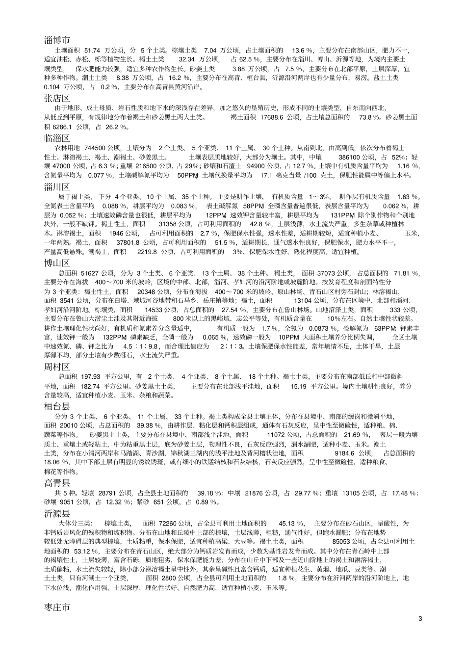 山东各地土壤类型及其分布_第3页