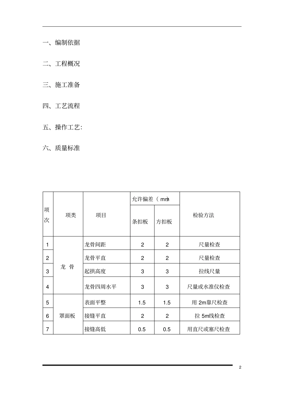山东多层框架教学楼吊顶施工方案轻钢龙骨,铝扣板_第3页