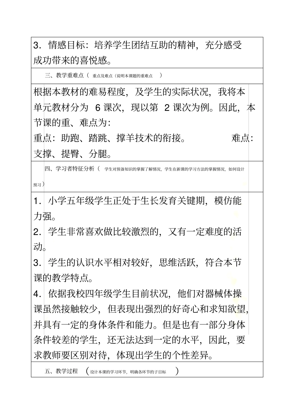 山羊分腿腾越教学设计_第3页