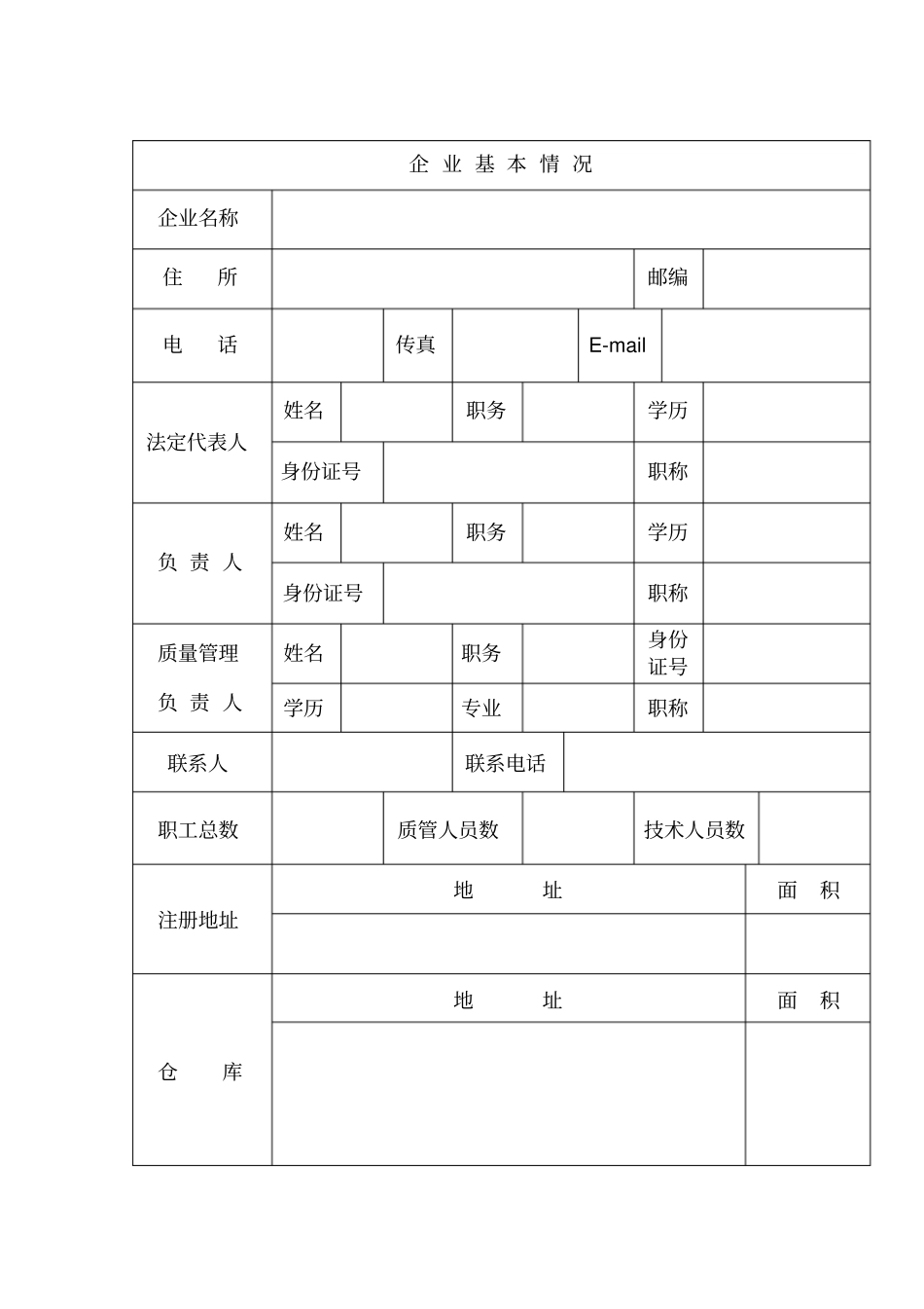 山西医疗器械经营企业许可证模板范本_第3页